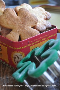 clover shape biscuits cooked and served cool 